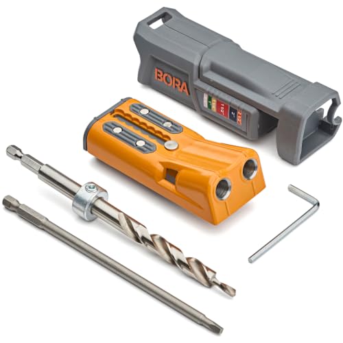 BORA Pro Compact Metal Pocket Hole Jig Kit with Auto-Adjusting Drill Guide only $24.98 (Reg $59.99)