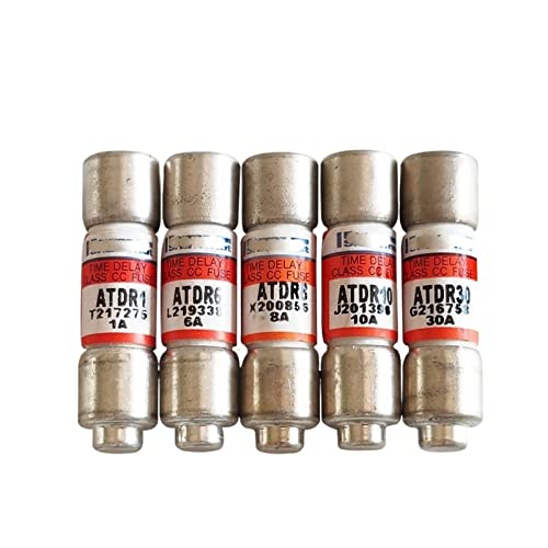 Fusible ATDR5 5A céramique 10x38 cartouche temporisée 600V pour moteur électrique