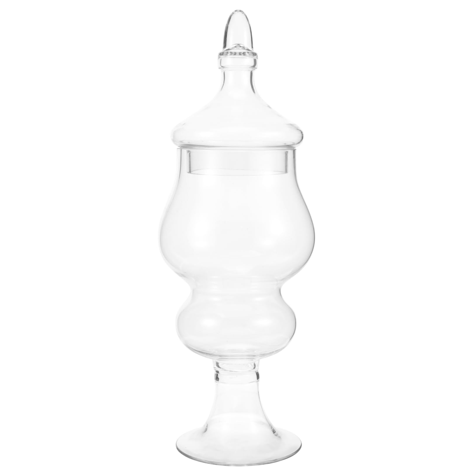 HOODANCOS Dried Fruit Holder Sugar Bowls with Lid Transparent Sugar Holder Sweets Container Glass