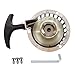 WOOSTAR Pull Start Recoil Starter with Bolt for 2 Stroke 47cc 49cc Pocket Bike Mini ATV Quad 4 Wheeler