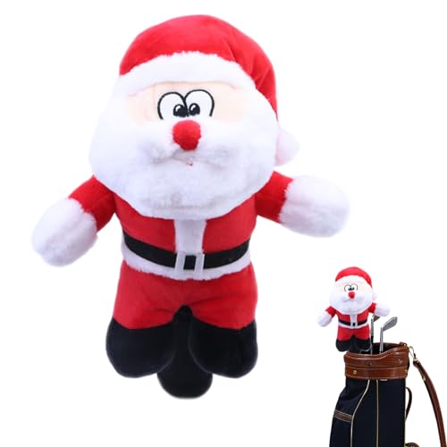 Couvre-club de golf de Noël pour putter et driver de parcours