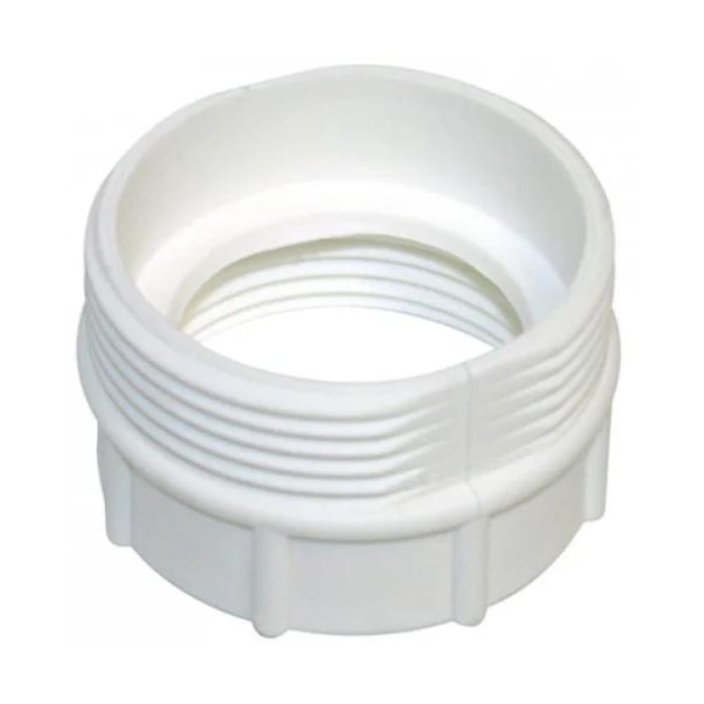 Schläfer 619611 | 1 1/2" to 1 1/4" Plastic Siphon Reducer, Siphon Adapter, Drain Hose, Sink Drain Reducer, Male/Female Siphon Reducer