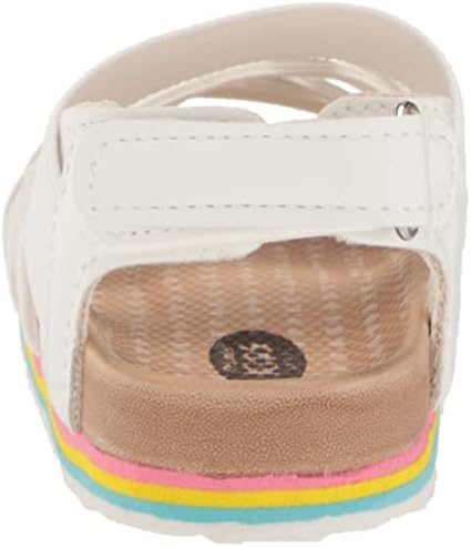 Dr. Scholl's Shoes Girls Toddler/Little Kid Island Girl Stappy Sandal White 10 M | Image 2