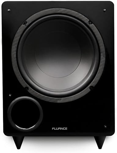 Miniatura 9 de Fluance Ai81 - Altavoces de torre de pie alimentados y DB10 de 10 pulgadas, subwoofer frontal con puerto de baja frecuencia con alimentación frontal