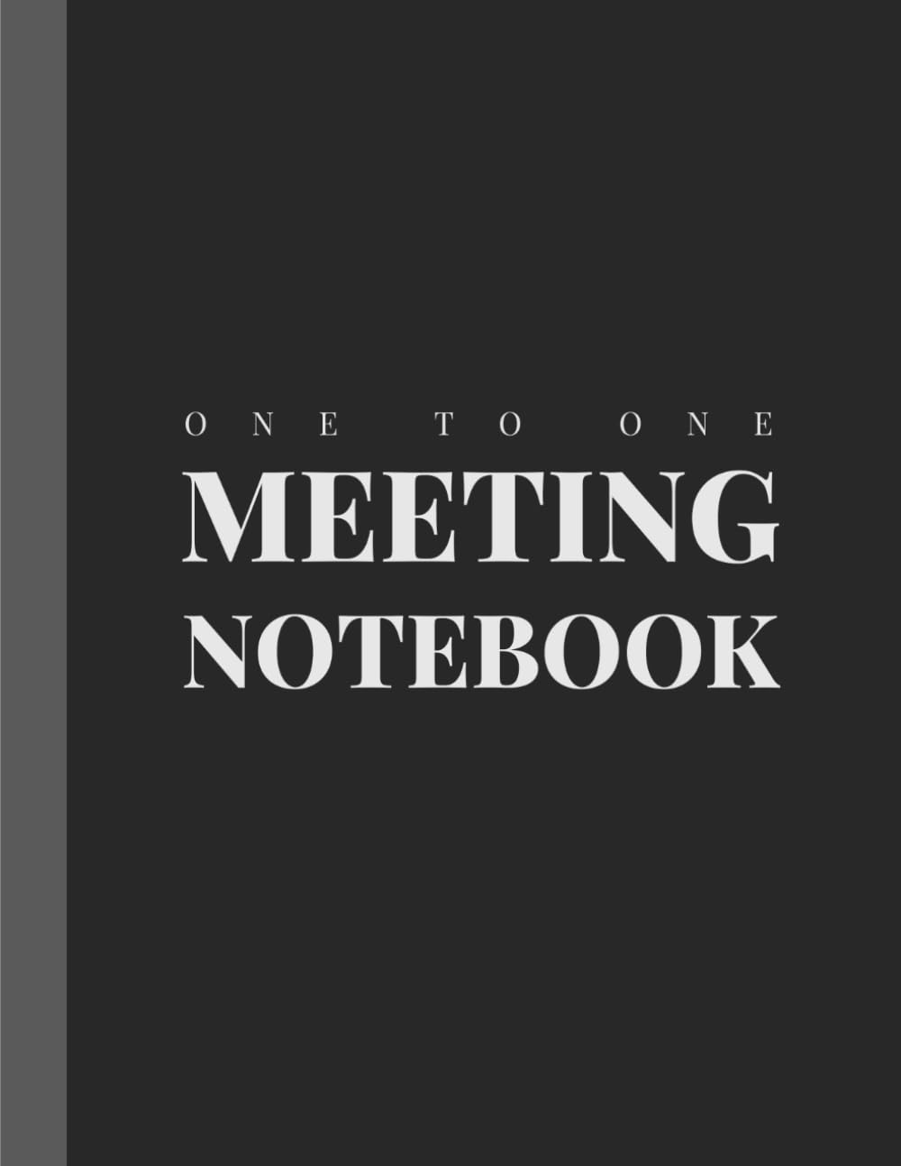 One to One Meeting Notebook