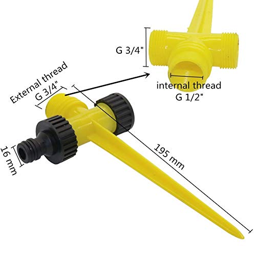 Gartenschlauchverbinder Zubehör 1/2" Garten-Sprenger-Anschluss Landwirtschaft Rasen Bewässerung Schnellanschluss Gartenwerkzeuge und Ausrüstung Wasser Adapter 20 PC