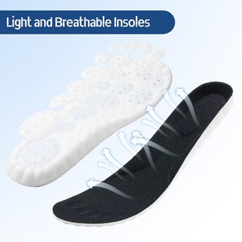 Plantillas de espuma para mujer CCSOFTIME talla W6.5-7/M5.5-6 miniatura 3