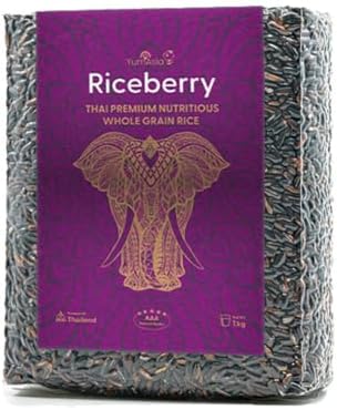 Yum Asia Thai Premium Nutritious Whole Grain Riceberry - 1kg
