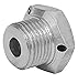 Enhanced Brass Breather Vent Plug for Hydraulic Cylinders: 10-12 Micron, SAE #8 Thread Port Size, 237259