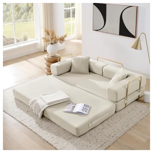 Convertible 4-in-1 Sofa Bed