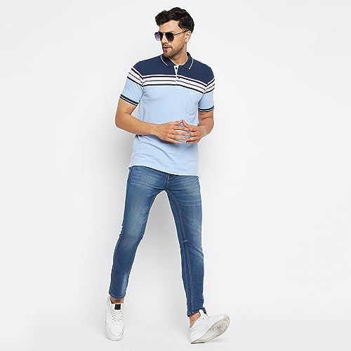 Image of Duke Men's Striped Regular Fit T-Shirt
