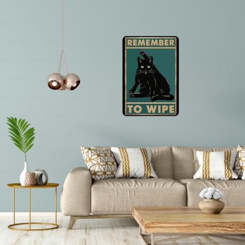 Image of Zesta Bathroom Decor Items Washroom Decor Tin Sign | Aesthetic Posters Wall Poster for Bedroom | Magnetic Cafe Decoration Items / Restaurant Decorations Items | Quirky Home Decor Bar Accent (Bathroom (7))