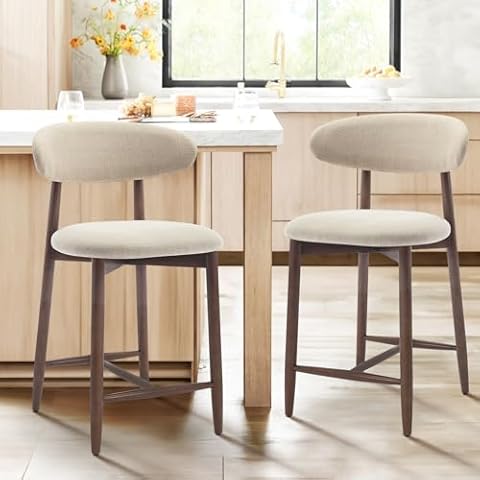 COLAMY Counter Height Bar Stools Cover