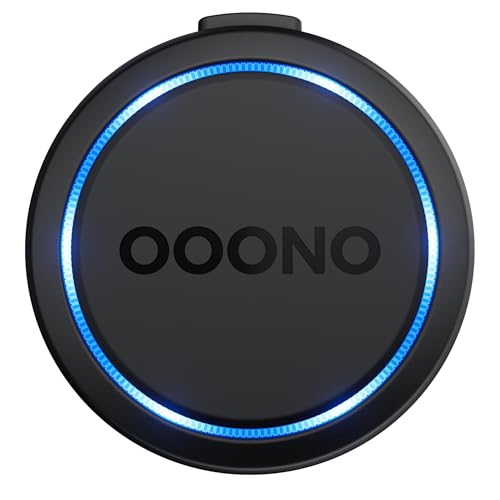 OOONO CO-Driver NO2 [NEUES Modell 2025] - Optimierter CO-Driver fürs Auto - Warnt vor Tempo-Kontrollen und Gefahrenstellen - Wiederaufladbar - LED-Anzeige - CarPlay & Android Auto kompatibel