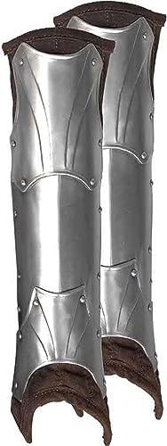 Medieval Steel Fafnir Greaves Leg Armor Reenactment