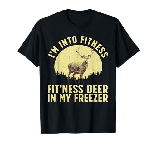 Funny Deer Hunting Art for Men Women Wildlife Hunter Hunting T-Shirt