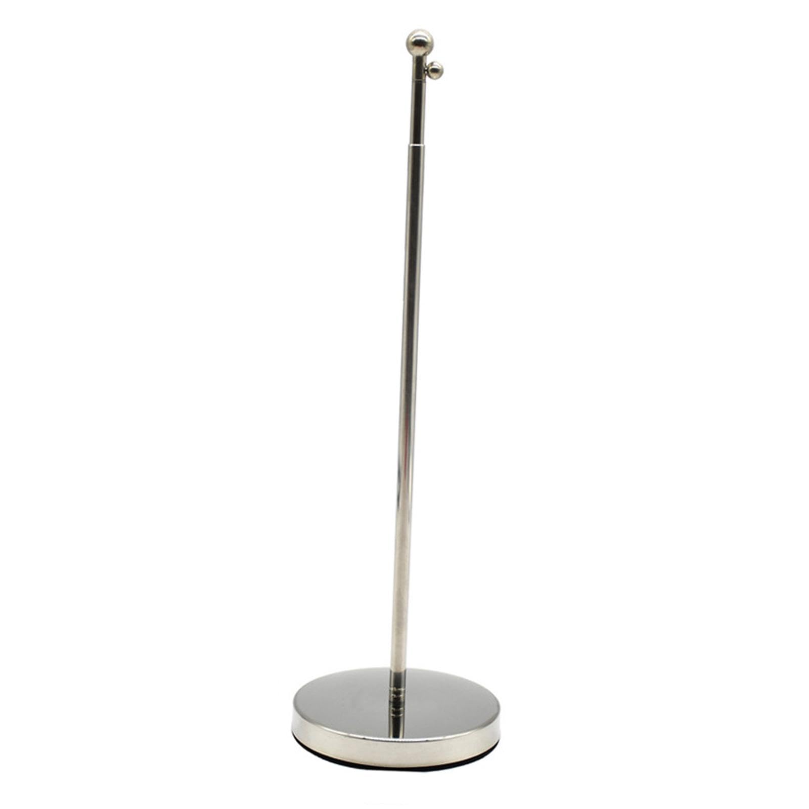 bnf® Desktop Flag Holder Flag Pole with Sturdy Base Party Indoor Flag Pole Holder 9cmx9cmx27cm Argent|Home & Garden | Yard, Garden & Outdoor Living | Garden Decor-image-30