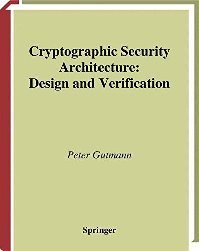 Amazon.com: Cryptographic Security Architecture: Design and ...