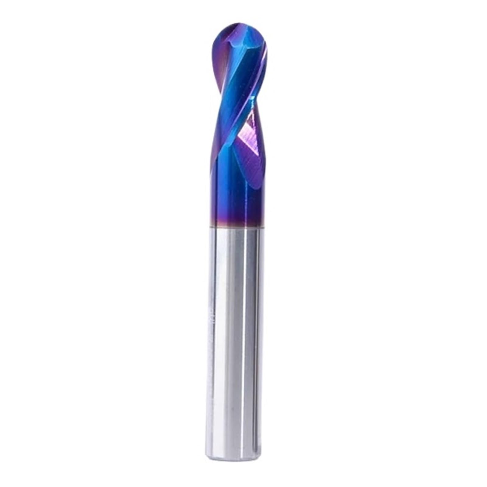 1 Sztuk 2 Flet HRC65 Frez Kulisty Trzpieniowy Ze Stali Wolframowej Narzędzie Z Węglików Spiekanych R0.5mm R6mm R8mm 10mm CNC(R4X16XD8X100)