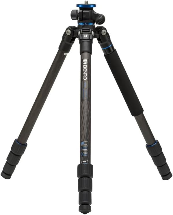 Benro SystemGo Plus Carbon Fiber Tripod folded for transport