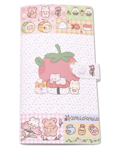 FUGLUS 1 pezzo Mini Foto Album4.65 x 8.62 Pollici - 120 Fotos Album per album fotografico per neonati, regalo per neonati, album fotografico per neonati （02）