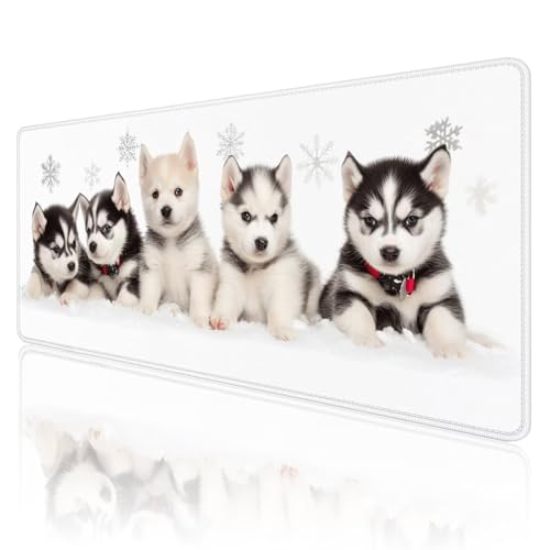 Tapis de souris XXL pc grand format bleu tapis souris gamer et sous-main