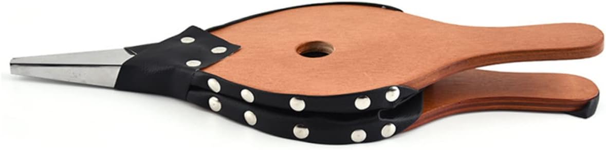 MERRYHAPY Wooden Blower for Camp Cooking Outdoor Barbecue Tool Fire Pit Air Blower