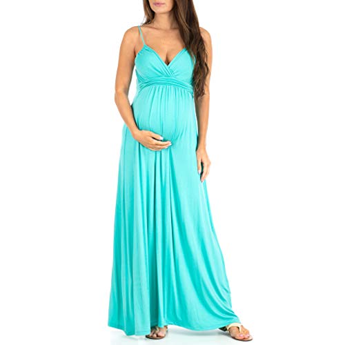 Women’s Cami Strap Ruched Maternity Dress