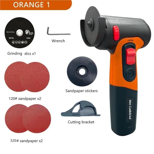 Amoladora angular compacta de 7.2V para solucionar cortes difíciles en espacios reducidos 3