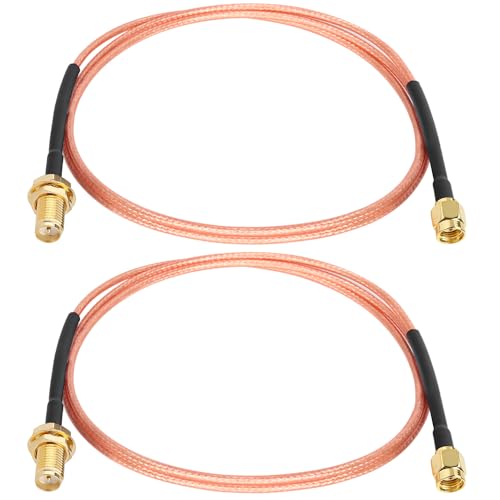 Câble RPSMA mâle vers RPSMA femelle RG316 de 0,9 m par 2 pièces pour antenne
