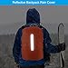 PATIKIL 40-50L Waterproof Backpack Rain Cover, Non-Slip Backpack Cover with Vertical Reflective Strap Stay Dry for Hiking, Camping, Hunting, M, Orange