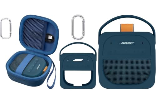 Coque Bose SoundLink Micro protection antichoc rigide silicone bleu