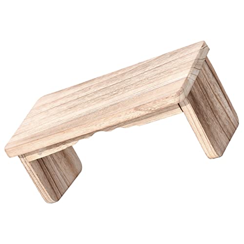 BRIGHTFUFU Meditationsbank Holz Klappbar