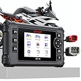 iCarsoft MT V6 Motorcycle Diagnostic Scan Tool for KT.M, All System Motorbike OBD Scanner, Oil/ETC/ABS/Engine Idle Maintenance Tool for K.TM, Actuation Test, Battery Test