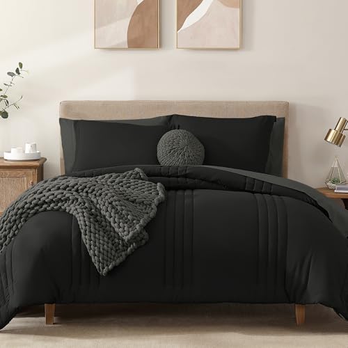 Monbix Queen Comforter Set - 7 Pieces Bedding
