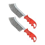 Adattamento flessibile: le spazzole in filo di rame hanno una durezza media che rimuove le bave metalliche senza danneggiare i dettagli del pezzo, mentre le spazzole in filo di acciaio inossidabile hanno setole dure progettate per parti di macchine e macchie profonde. I due materiali coprono una vasta gamma di applicazioni, dall'industria alla casa