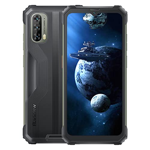 Blackview BV7100 Smartphone Incassable, 13000mAh Batterie 33W Charge Rapide, IP68/IP69K Téléphone Portable Robuste Étanche, Android 12 Helio G85 6Go+128Go,...
