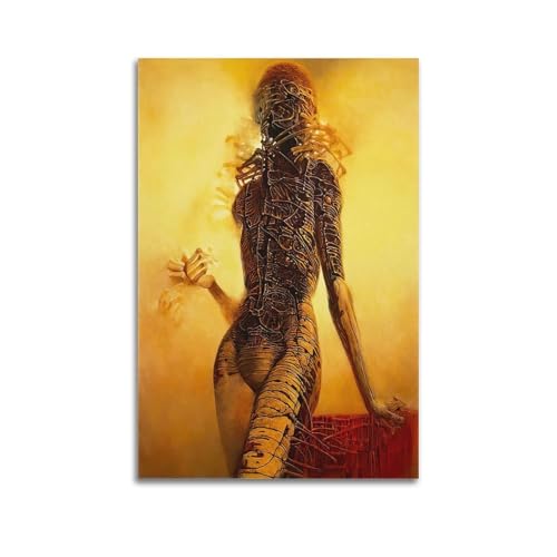 Déco Murale Zdzislaw Beksinski Surréaliste No.31 Grand Poster pour Salon Chic 60x90