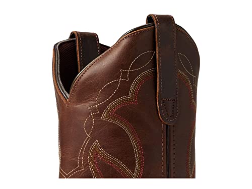 Image of ROPER Mens Monterey Embroidered Square Toe Pull On Casual Boots Mid Calf