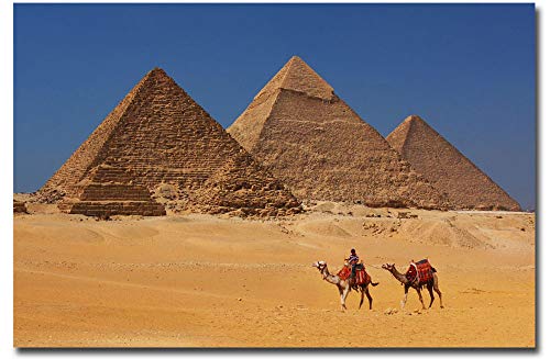 Pyramids Of Giza Khufu Khafre Menkaure Egyptian Refrigerator Magnet Size 2.5" X 3.7" #TOP22