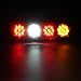 Riloer Luces traseras, 2x 36 LED 12V Luces Traseras Ute Remolque Caravana...