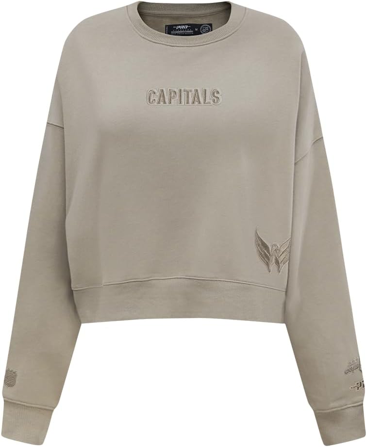 PRO STANDARD レディース NHL ウィングスパン 起毛バック フレンチテリー クルーネック スウェットシャツ
