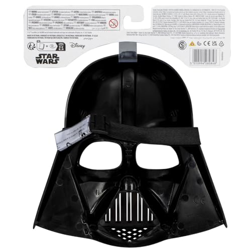 Star Wars Darth Vader Mask, Role-play Toys, Costume for Kids Toys for 5-year-old Boys and Girls & Up, Black - Image 4