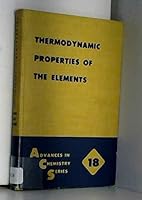 Thermodynamic Properties of the Elements B000LZEKZ0 Book Cover