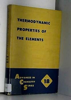 Hardcover Thermodynamic Properties of the Elements Book