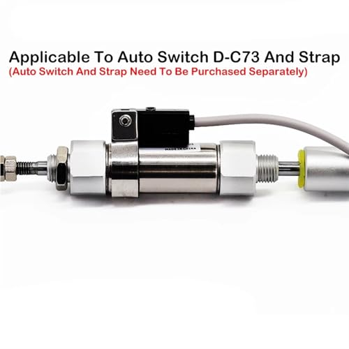 Cilindro neumático ajustable CDJ2B para solucionar problemas de espacio en maquinaria 5