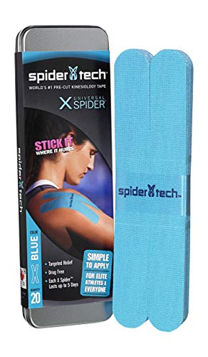 SpiderTech  Banda X Spider, 20 unidades), color azul