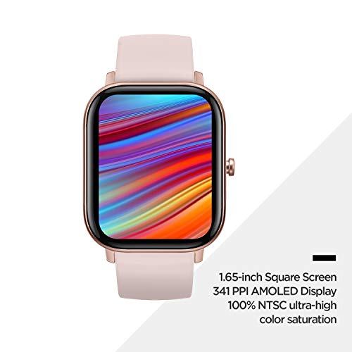 Relógio Amazfit GTS A1914 - Preto (Rosa)