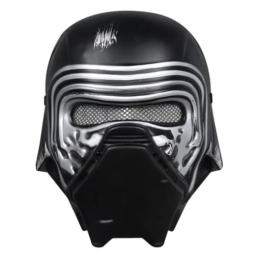Applysu Kylo Ren Máscara Deluxe Black Series Kylo Ren Casco Disfraz Halloween Masquerade Death Troopers Cosplay Accesorios