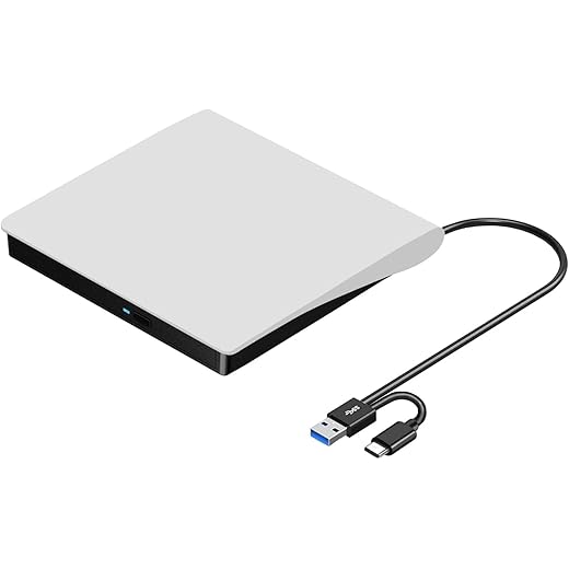 USB 3.0 Portable Slim DVD Drive